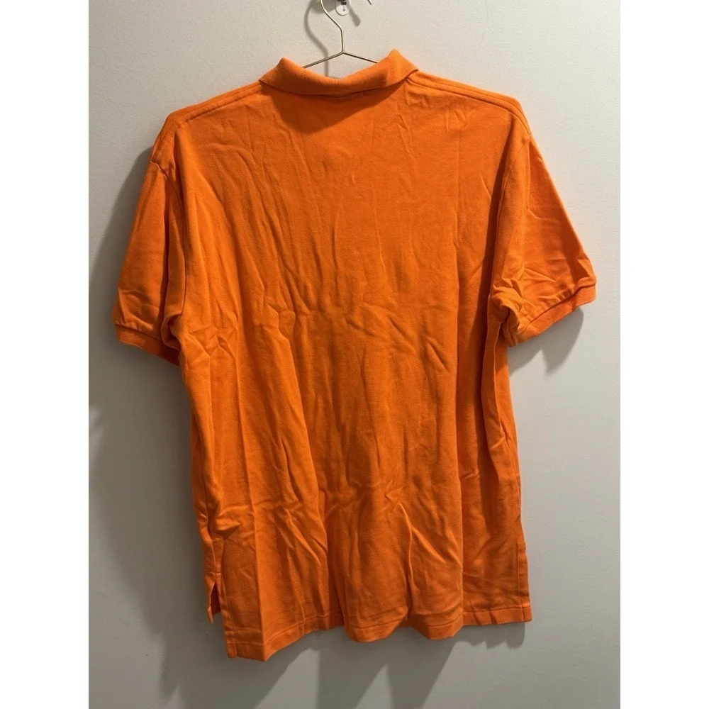 Polo Ralph Lauren Mens Polo ShirtPony Size Large Orange